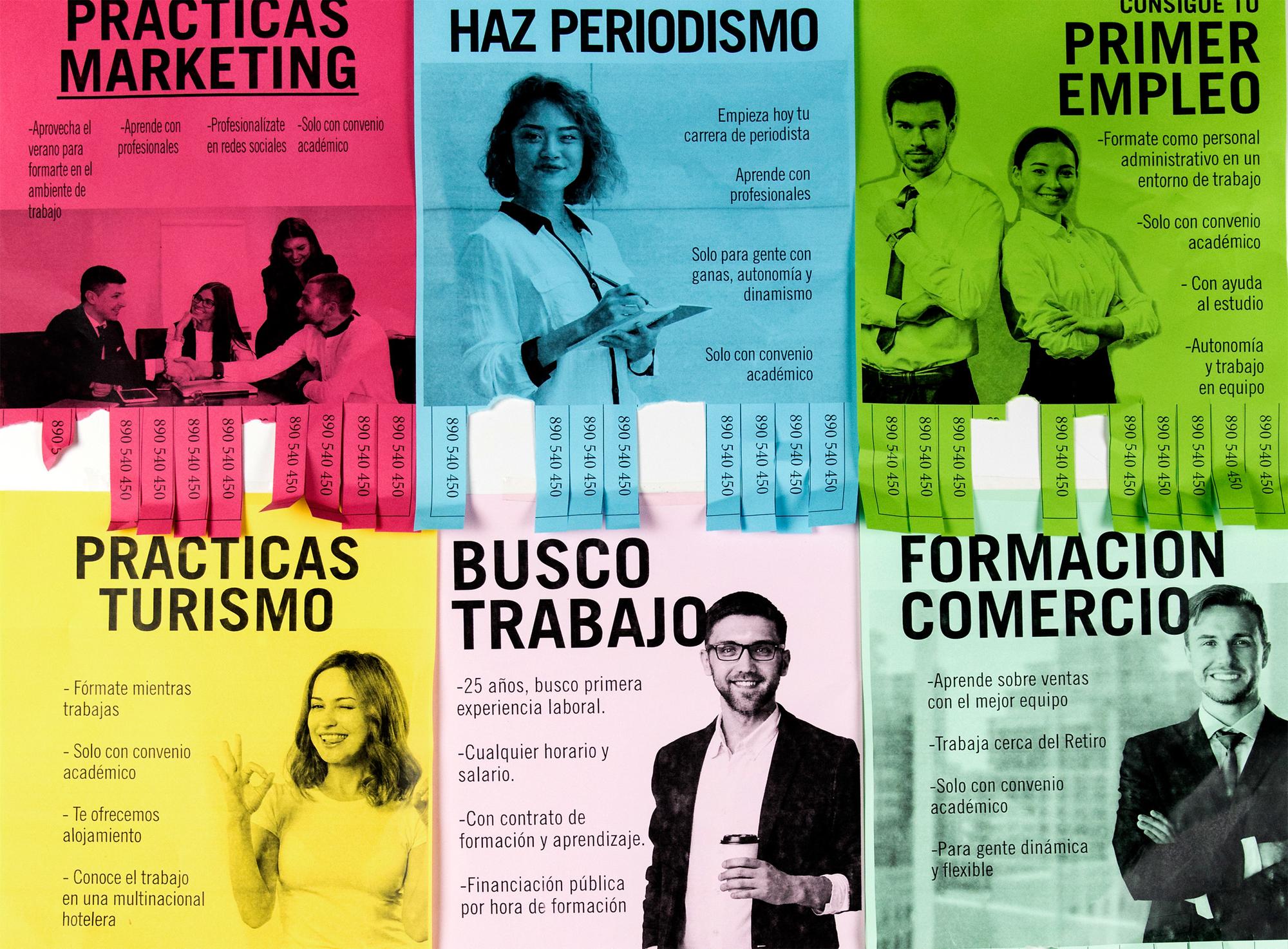 Anuncios de prácticas